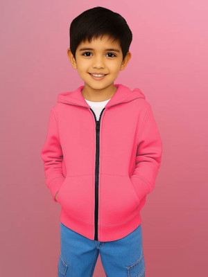 Parona Full Sleeve Solid Boys Sweatshirt