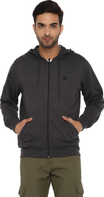 TURTLE Full Sleeve Solid Men Sweatshirt