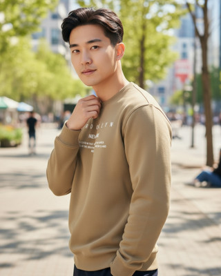 FLYIND VOGUE OUTFIT Full Sleeve Printed Men Sweatshirt