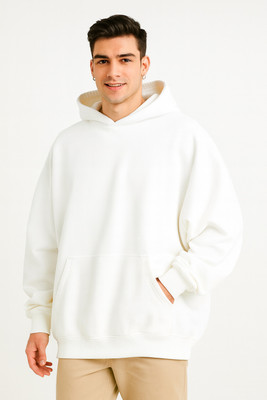 THEBOYS Full Sleeve Solid Men Sweatshirt