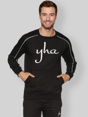 YHA Full Sleeve Printed Men Sweatshirt