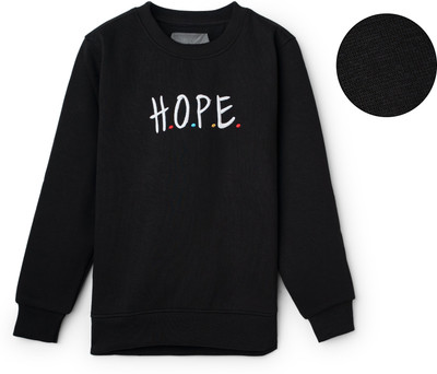 SPORTKING Full Sleeve Solid Boys & Girls Sweatshirt