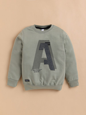 Ginie Full Sleeve Printed Boys Sweatshirt