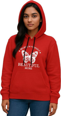Wellvery Full Sleeve Printed Women Sweatshirt