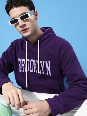DILLINGER Full Sleeve Printed Men Reversible Sweatshirt