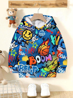 Bolly Lounge Full Sleeve Printed Boys Sweatshirt