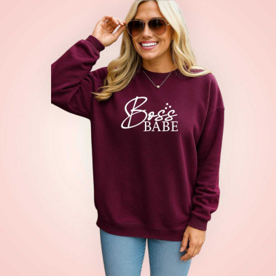 Fluffy Enterprise Full Sleeve Printed Women Sweatshirt