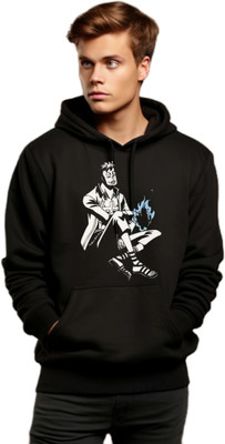 Be Crazy Full Sleeve Graphic Print Men Sweatshirt