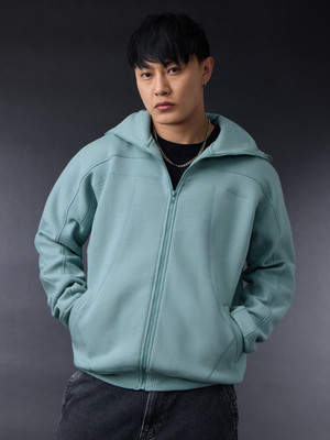 The Souled Store Full Sleeve Solid Men Sweatshirt