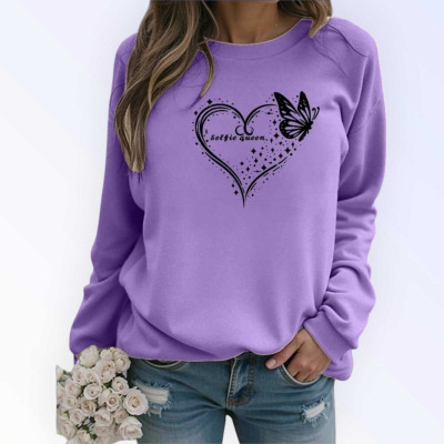 MAJESTIC FASHION Full Sleeve Solid, Printed Women Sweatshirt