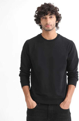 RS FASHION TREND Full Sleeve Solid Men Sweatshirt