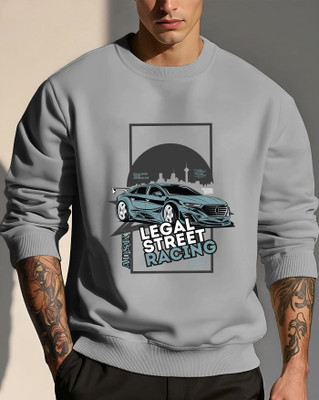 AUSK Full Sleeve Printed Men Sweatshirt