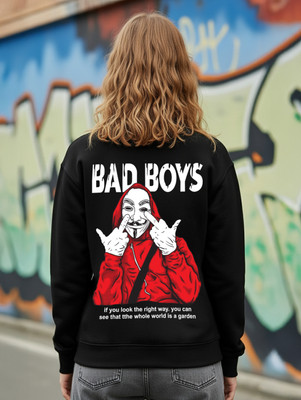 Manlino Full Sleeve Printed Women Sweatshirt