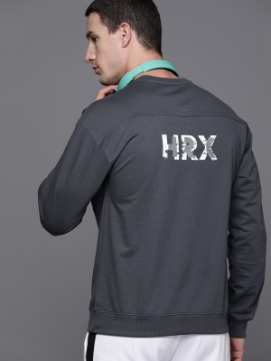 HRX by Hrithik Roshan Full Sleeve Solid Men Sweatshirt