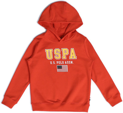 U.S. POLO ASSN. Full Sleeve Printed Boys Sweatshirt