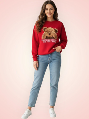 Elite Full Sleeve Printed Women Sweatshirt