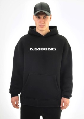 AMIXING Full Sleeve Solid Men & Women Sweatshirt