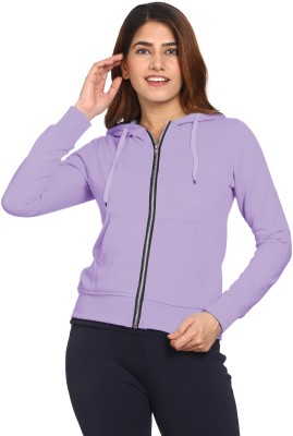 ROARERS Full Sleeve Solid Women Sweatshirt