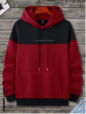 TAZO Full Sleeve Color Block Men Sweatshirt