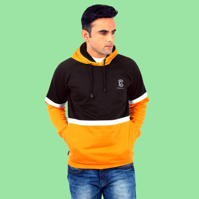 WEATHER CHANGER Full Sleeve Color Block Men Sweatshirt