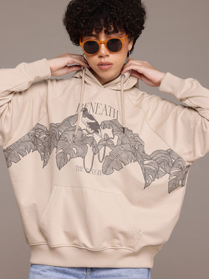 Roadster Full Sleeve Printed Women Sweatshirt