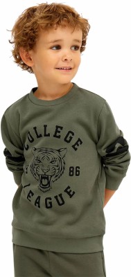 KEESOR Full Sleeve Printed Boys Sweatshirt