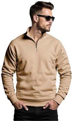 StyleCruw Full Sleeve Solid Men & Women Sweatshirt
