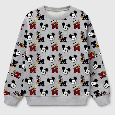 Mimmy Kids Full Sleeve Printed Boys & Girls Sweatshirt