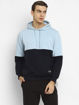 Alan Jones Full Sleeve Color Block Men Sweatshirt