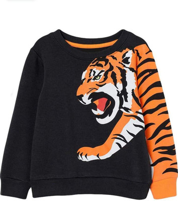 DOODEEKIDS Full Sleeve Printed Baby Boys Sweatshirt