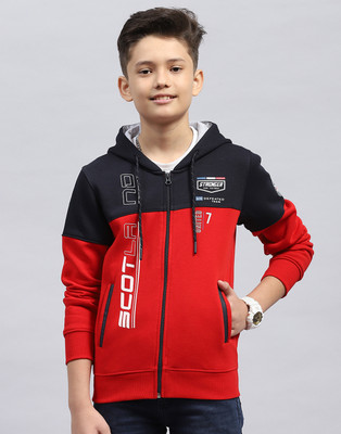 MONTE CARLO Full Sleeve Printed Boys Sweatshirt