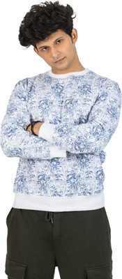 Thirdyefashion Full Sleeve Floral Print Men Sweatshirt