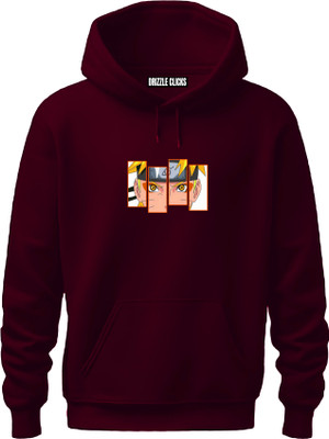 DRIZZLE CLICKS Full Sleeve Graphic Print Men Sweatshirt