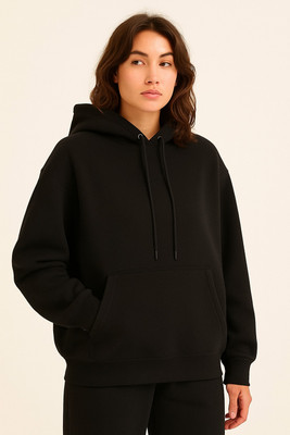 ClotheCraft Full Sleeve Solid Women Sweatshirt