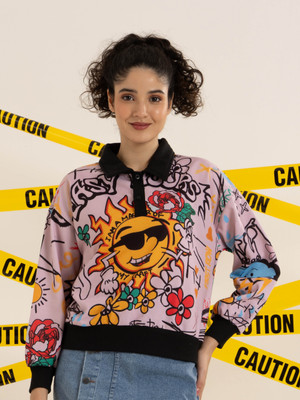 TANDUL Full Sleeve Printed Women Sweatshirt
