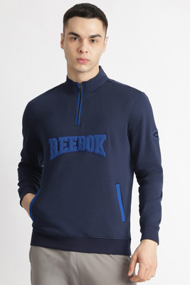 REEBOK Full Sleeve Printed Men Sweatshirt