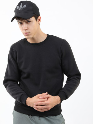 KETCH Full Sleeve Solid Men Sweatshirt