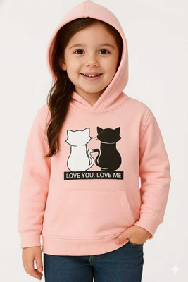KIDSfabriction Full Sleeve Printed Girls Sweatshirt