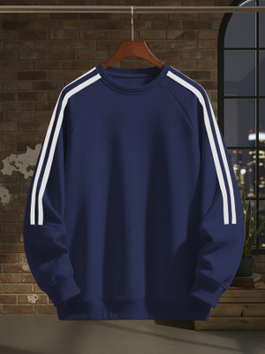FashionAndYOUTH Full Sleeve Striped Men Sweatshirt