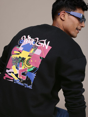 WROGN Full Sleeve Printed Men Sweatshirt