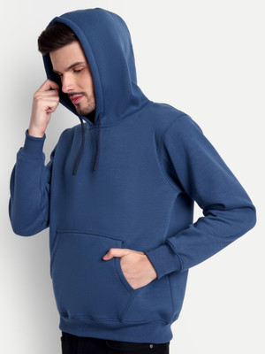 Zeffit Full Sleeve Solid Men Sweatshirt