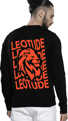 Leotude Full Sleeve Printed Men Sweatshirt