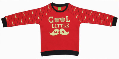 Clothe Funn Full Sleeve Printed Boys Sweatshirt