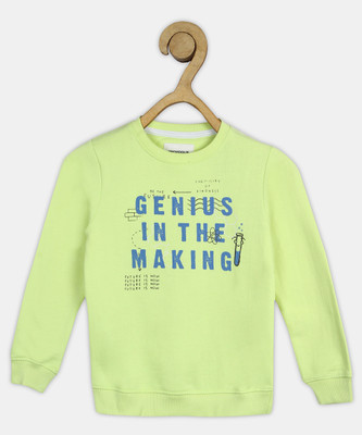 PROVOGUE Full Sleeve Printed Boys Sweatshirt