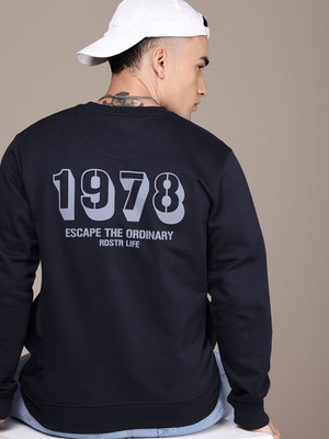 Roadster Full Sleeve Printed Men Sweatshirt