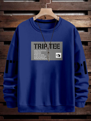 Triptee Full Sleeve Printed Men Sweatshirt