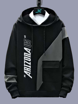 Jump Cuts Full Sleeve Printed Men Sweatshirt