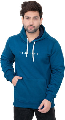 E-MAX Full Sleeve Solid Men Sweatshirt