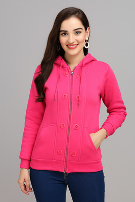 Blushh Collection Full Sleeve Solid Women Sweatshirt