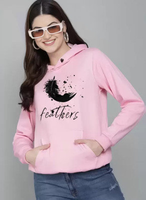 LIULA CORPORATION Full Sleeve Printed Women Reversible Sweatshirt